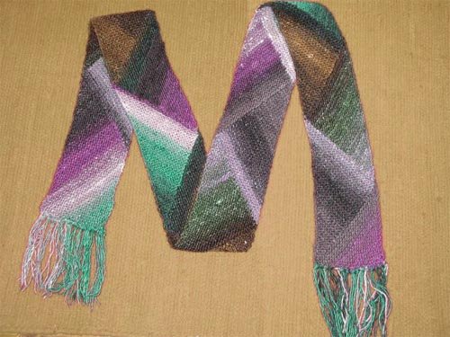 Free Knitting Patterns - Noro Silk Garden Scarf Pattern