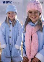 Kids Hats and Scarves-4 left