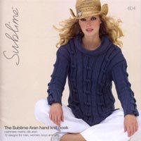 The Sublime Aran Hand Knit Book