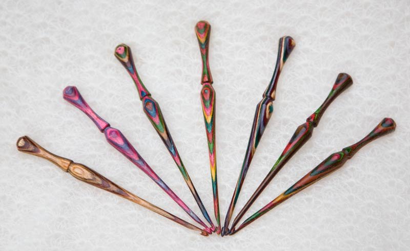 CROCHET HOOK SIZE GAUGE