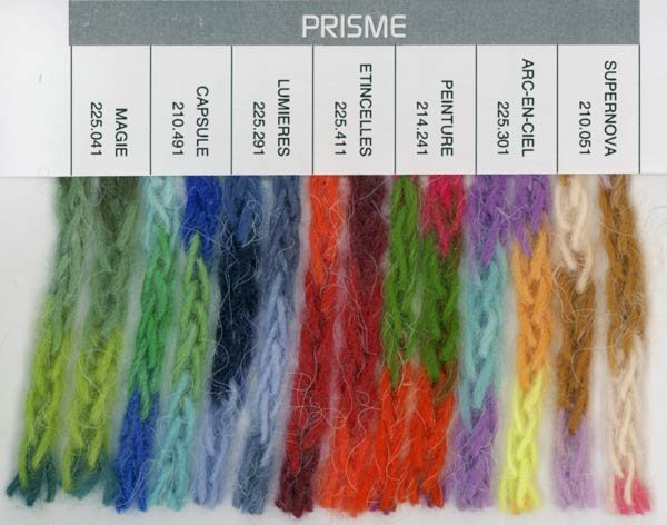 Bergere de France Shade Card