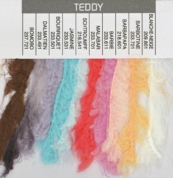 Bergere de France Shade Card