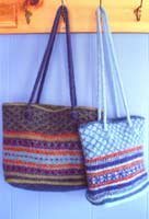 Lattice Tote Bag-12 left