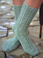 Raindrop Lace Socks-5 left