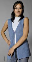 Blue Bayou Vest in South West Trading Bamboo