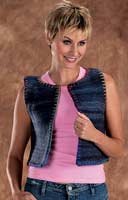 Granito Felted Vest-1 left