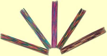 Grafton Fibers Decorative Double Pointed Needles