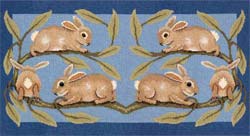 Rabbits Rug